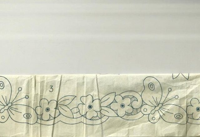 Flowers and butterlies embroidery designs