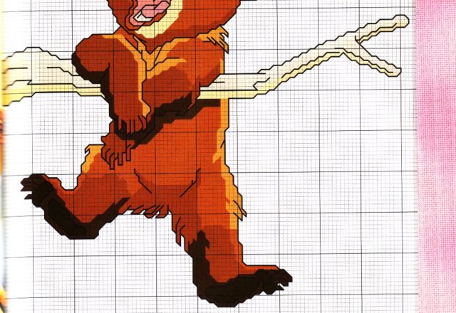 Free cross stitch patterns Brother Bear (1)