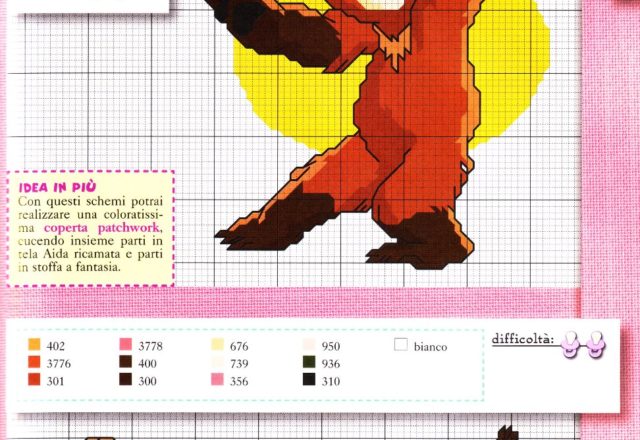 Free cross stitch patterns Brother Bear (3)