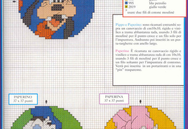 Free cross stitch patterns Disney Christmas (10)