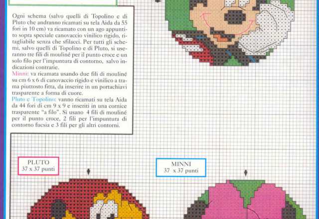 Free cross stitch patterns Disney Christmas (9)