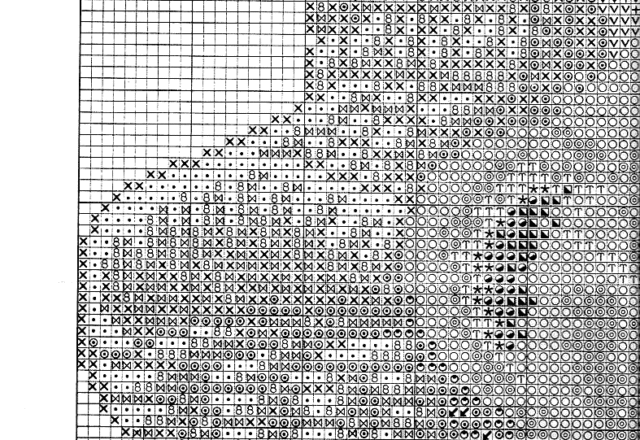 Free pattern cross stitch home painting with a teddy bear hugging a cat (2)