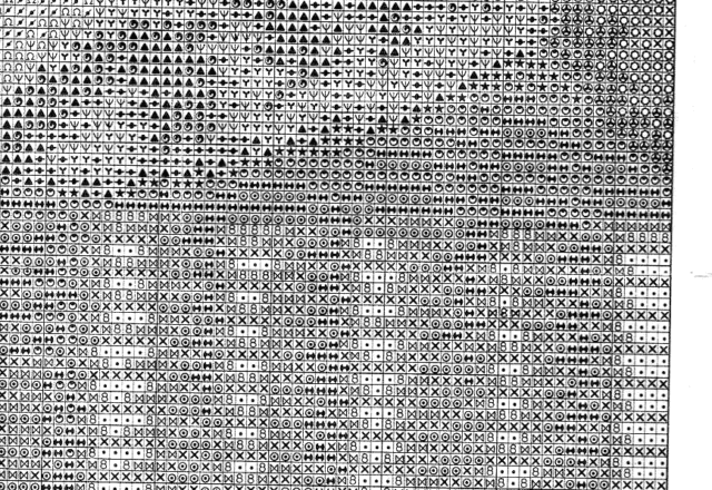 Free pattern cross stitch home painting with a teddy bear hugging a cat (9)