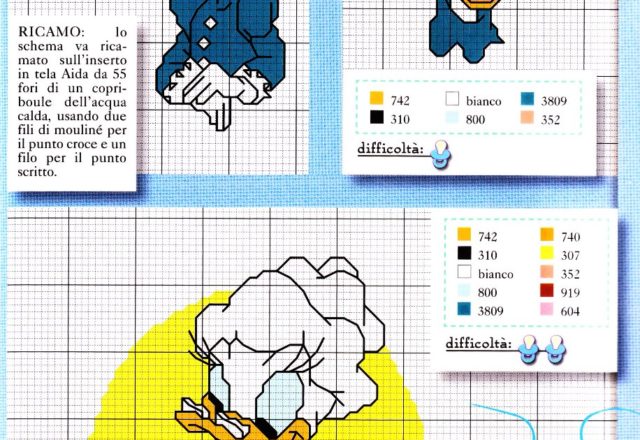 Grandma Duck beautiful cross stitch patterns (1)