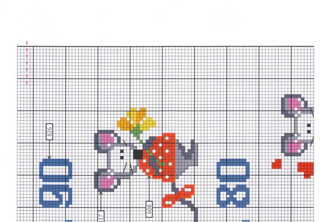 Height chart with mice (3)