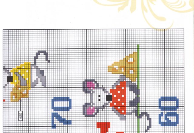 Height chart with mice (4)