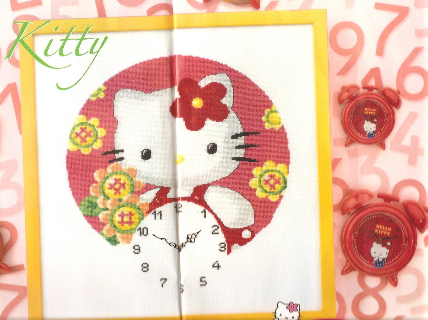 Hello Kitty clock (1)
