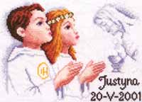 Holy communion cross stitch pattern (1)