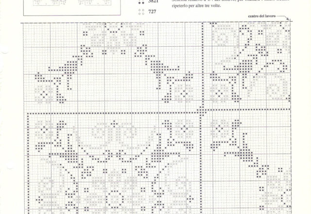 Home pillow with geometric patterns cross stitch pattern (3)