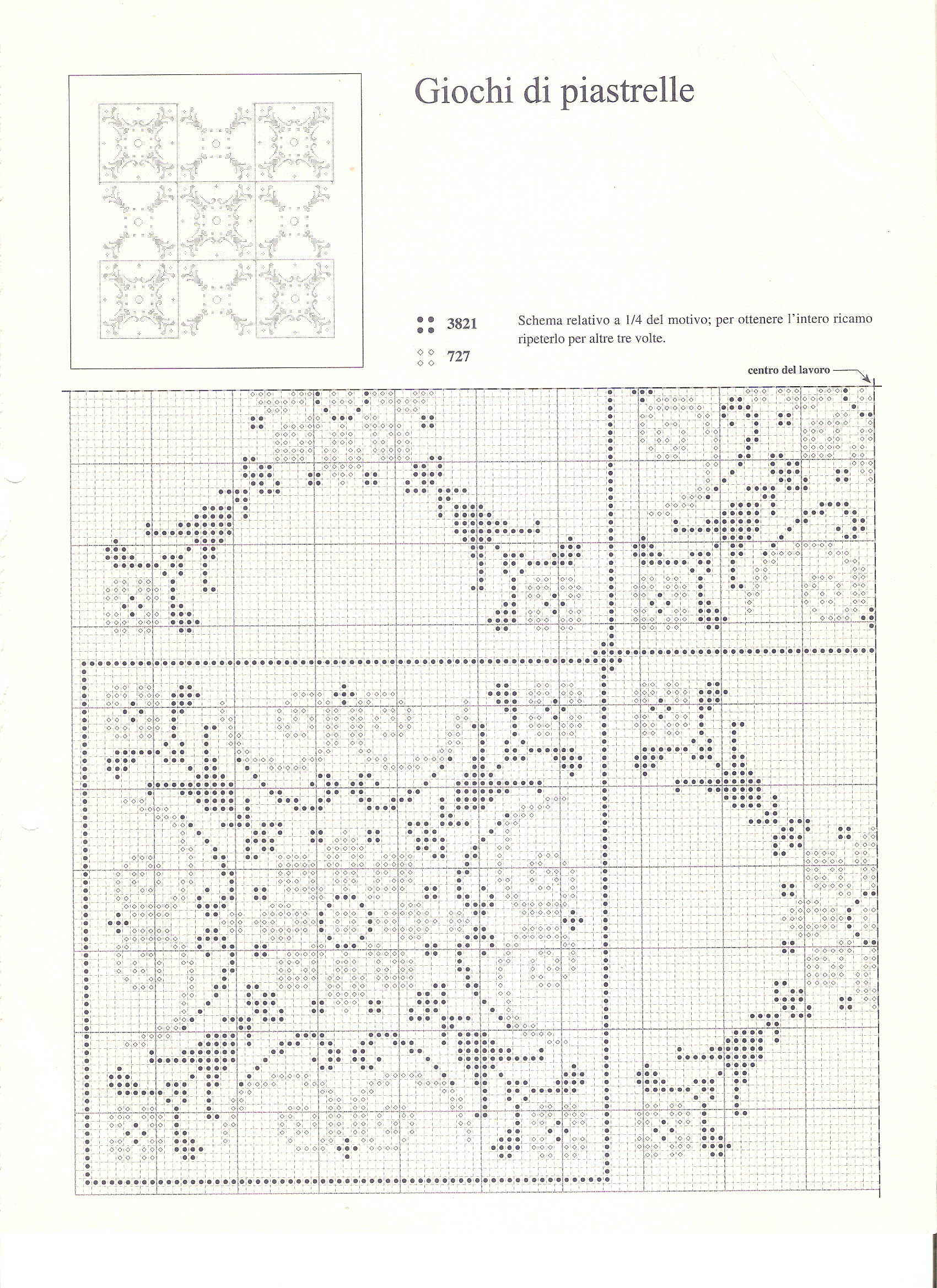 Home pillow with geometric patterns cross stitch pattern (3)