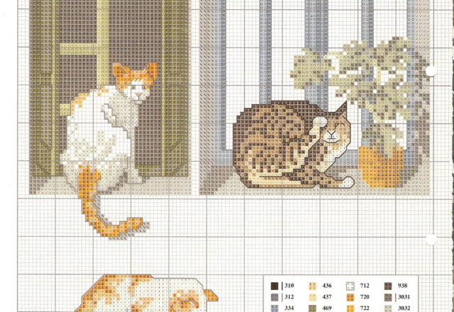 I love my cat free cross stitch pattern (5)