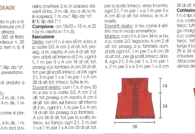 Jacket knitted for kids knitting pattern (1)-01