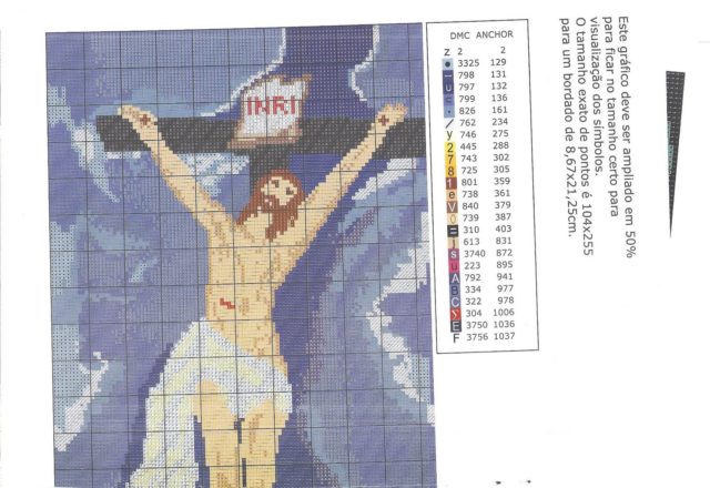 Jesus crucified on the cross (1)