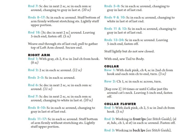 Kitty Cat grigio amigurumi (5)