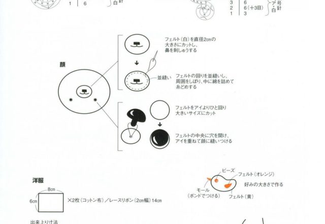 Lady bear amigurumi pattern (3)