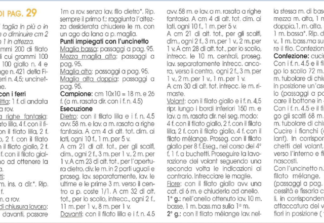 Little and colored dress for baby-girl knitting pattern (1)-01