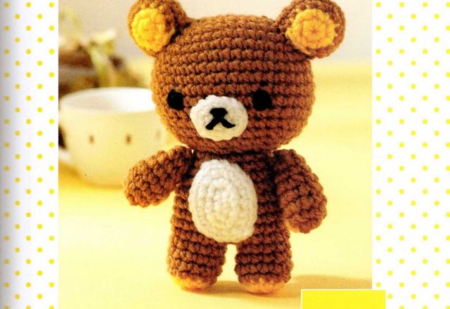 Little and simple bear amigurumi pattern(1)