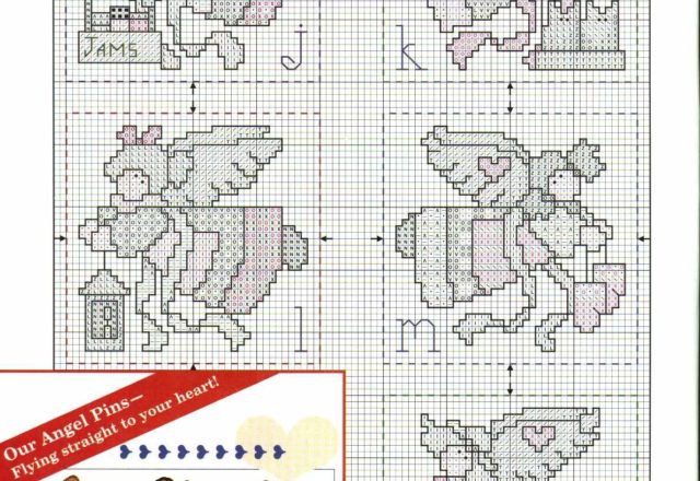 Little angels alphabet j - n