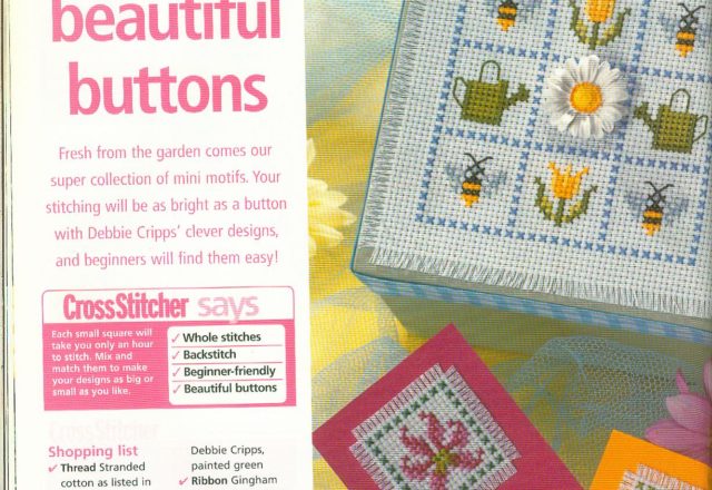 Little fresh flowers cross stitch pattern (1)
