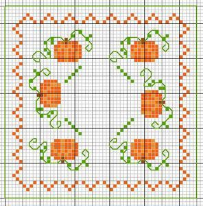 Little punpkin cross stitch pattern