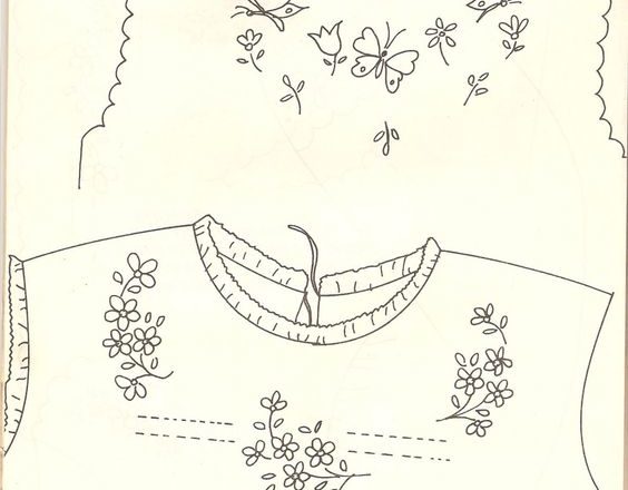 Little shirt of luck free embroidery pattern