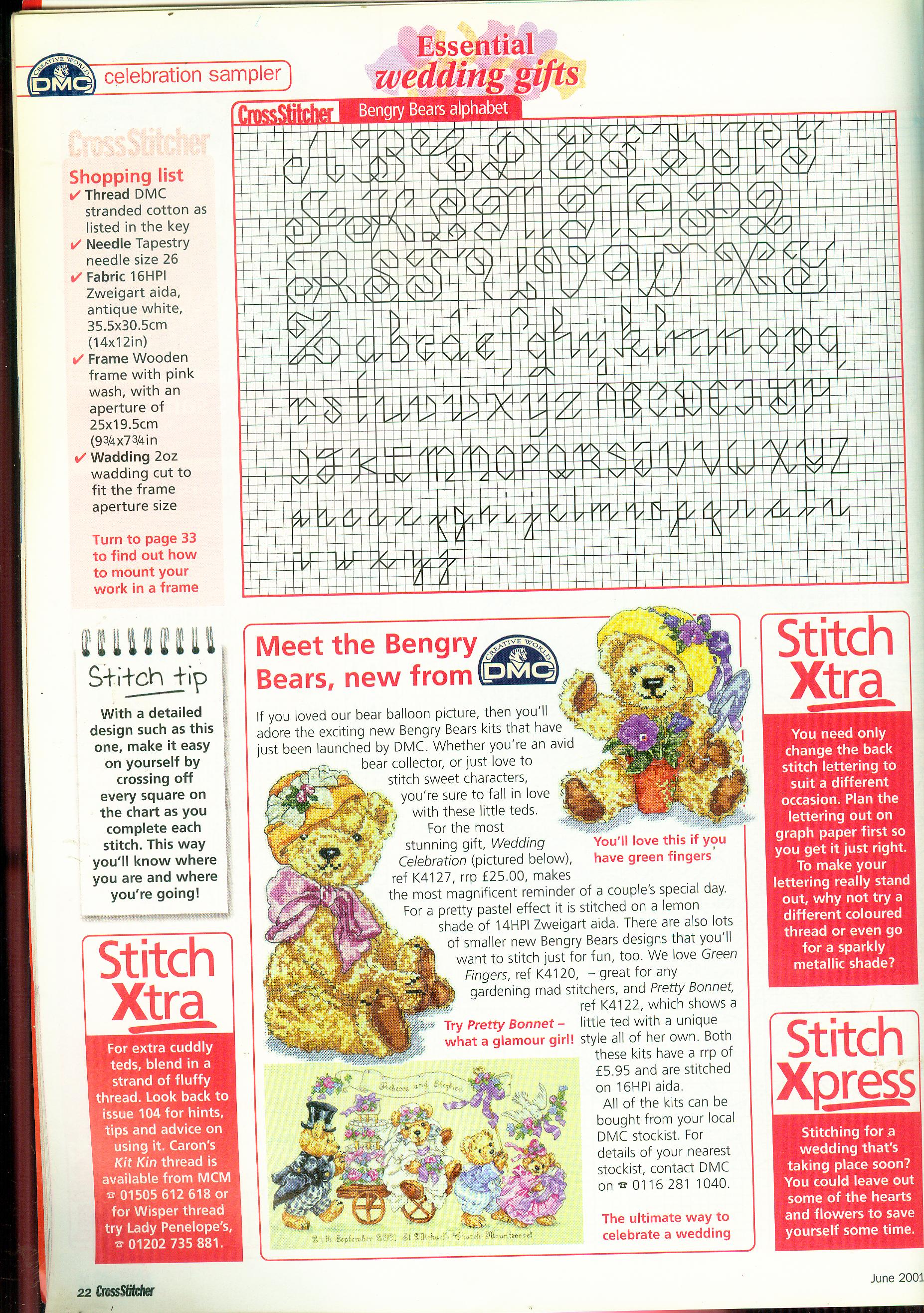 Loveable bears cross stitch pattern (4)