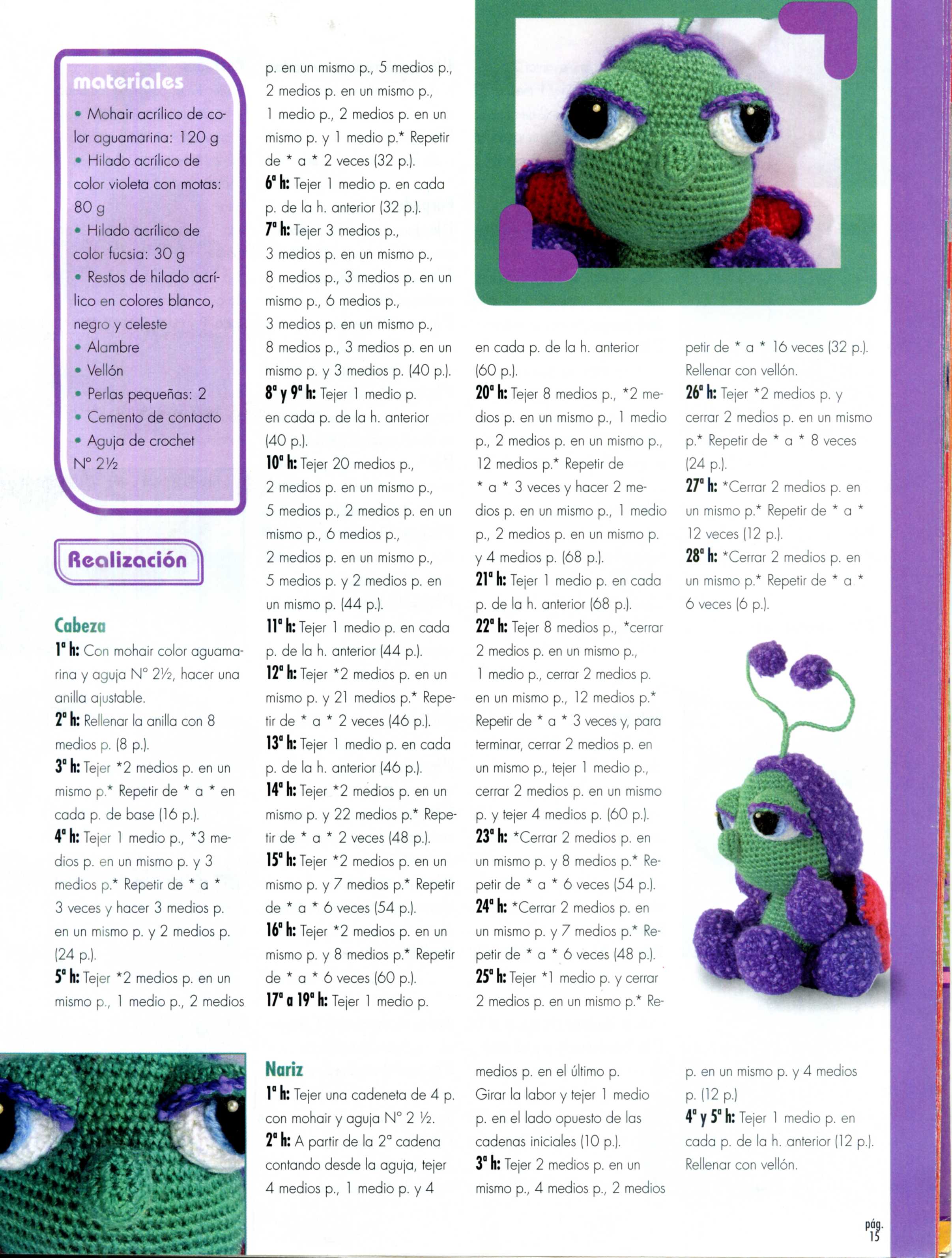 Lovely bug amigurumi pattern (2)