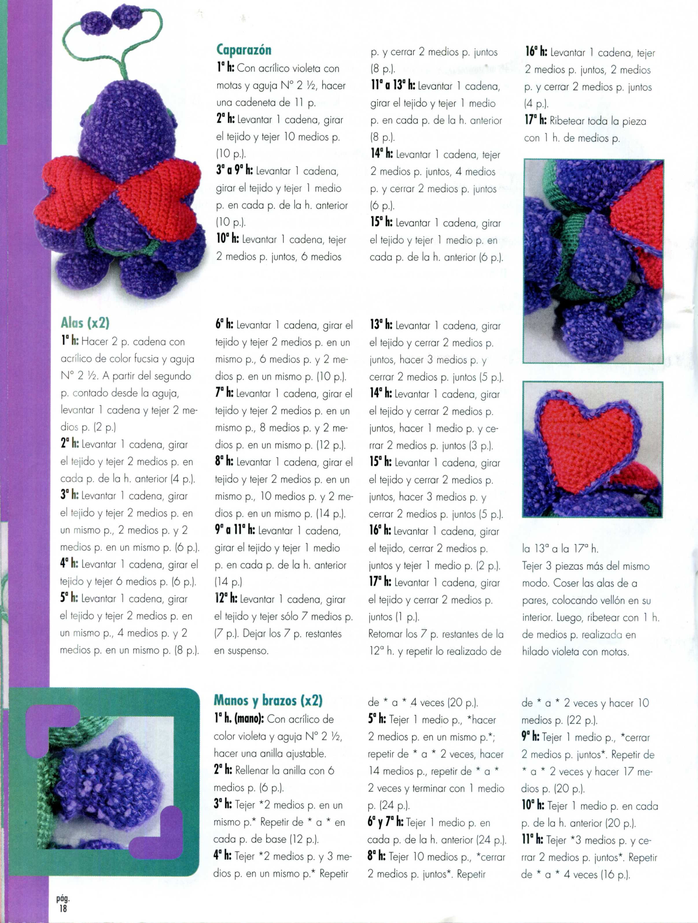 Lovely bug amigurumi pattern (5)