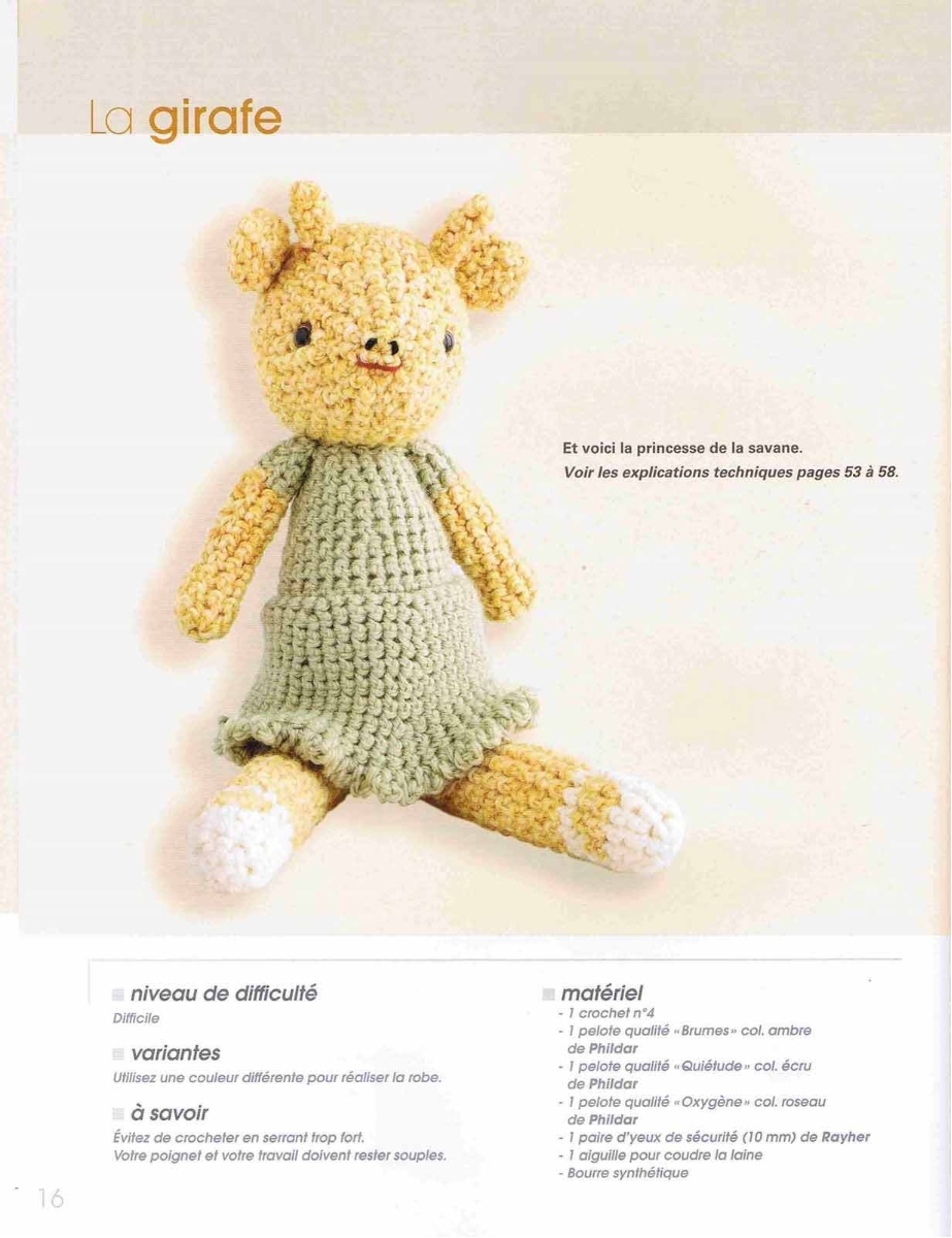 Lovely giraffe amigurumi pattern 1 (1)