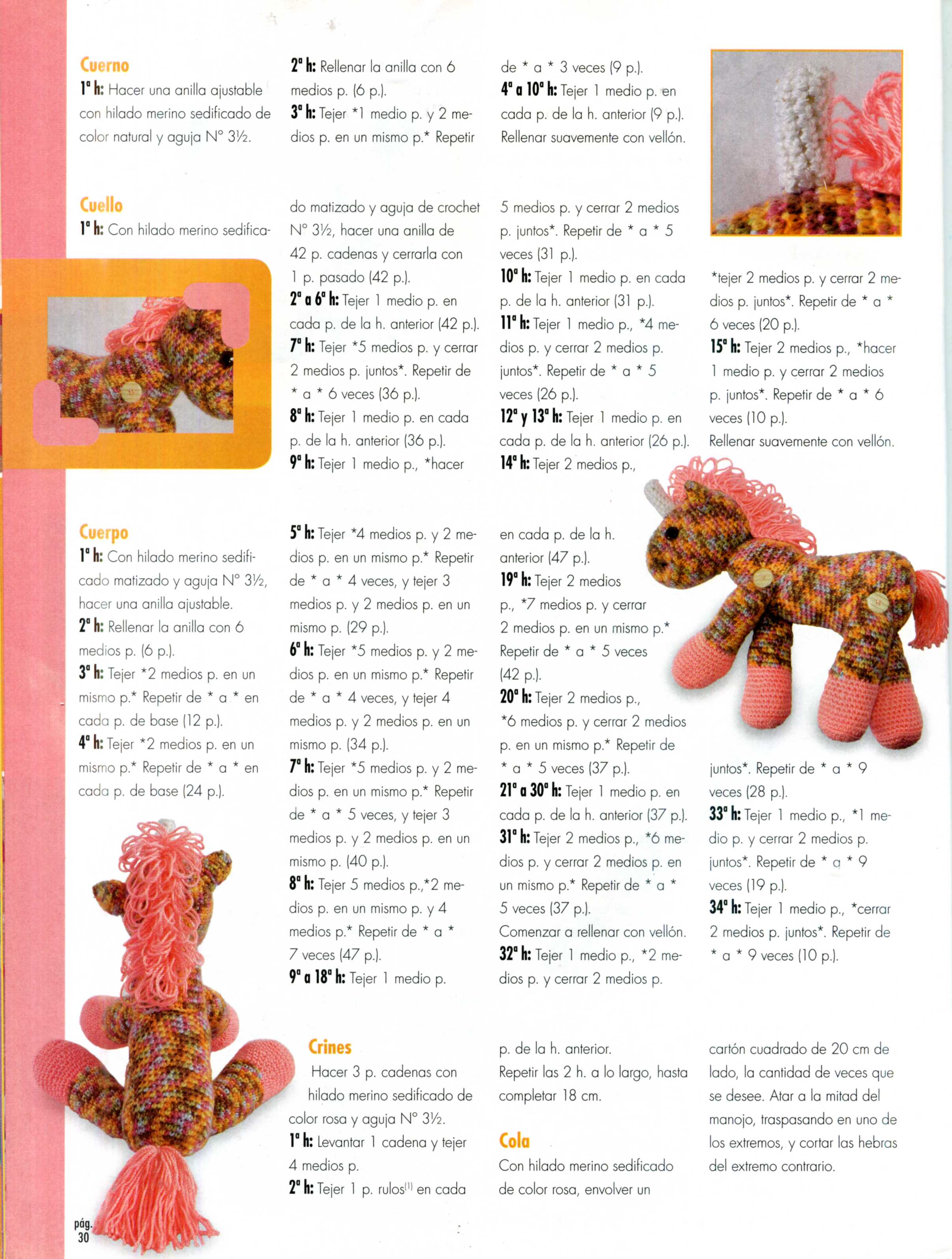 Magic unicorn amigurumi pattern1 (3)