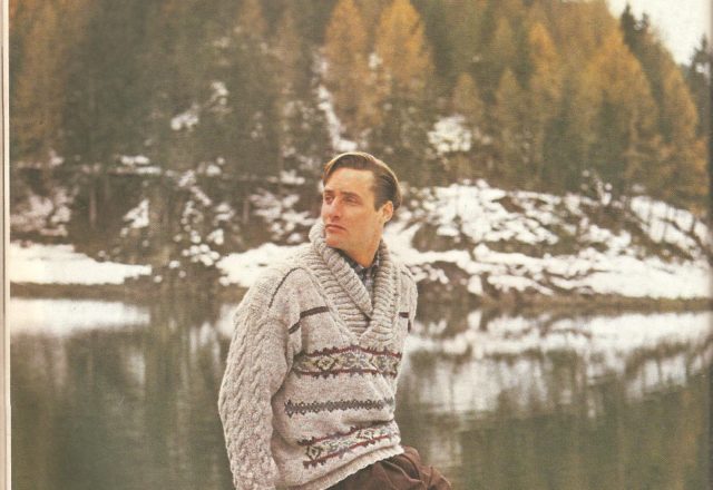 Men pull jacquard knitting pattern (1)