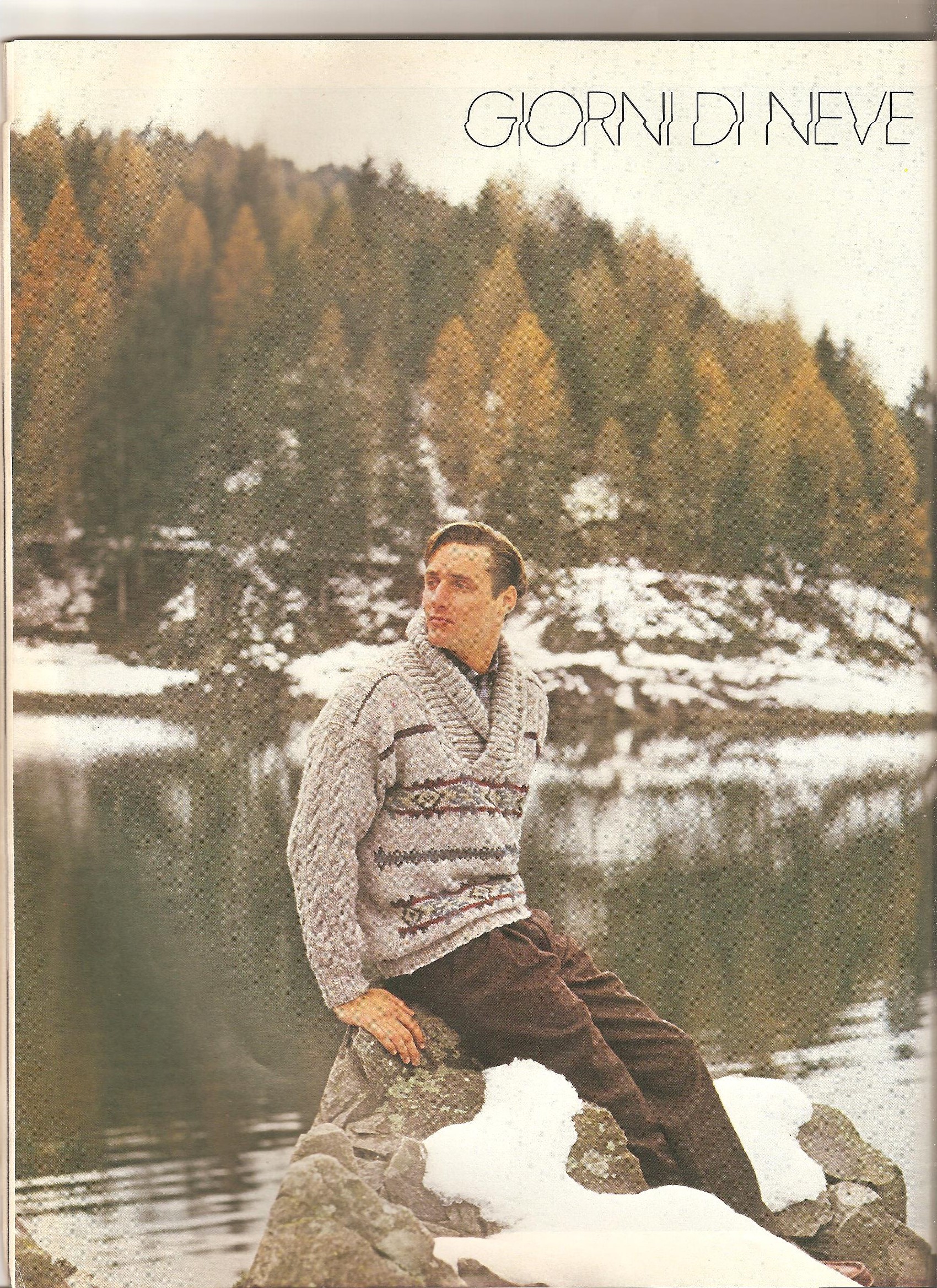 Men pull jacquard knitting pattern (1)