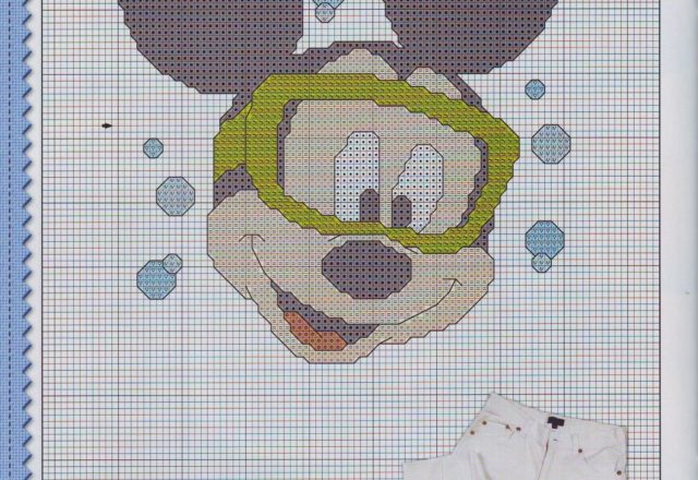 Mickey Mouse cross stitch patterns (2)