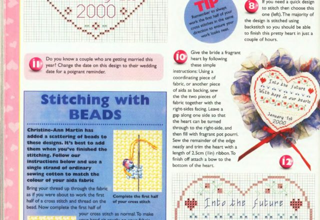 Millenium hearts ideas cross stitch pattern (3)