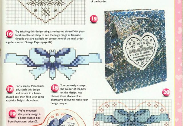 Millenium hearts ideas cross stitch pattern (4)