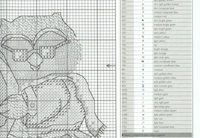 Millenium party-time cross stitch pattern (7)