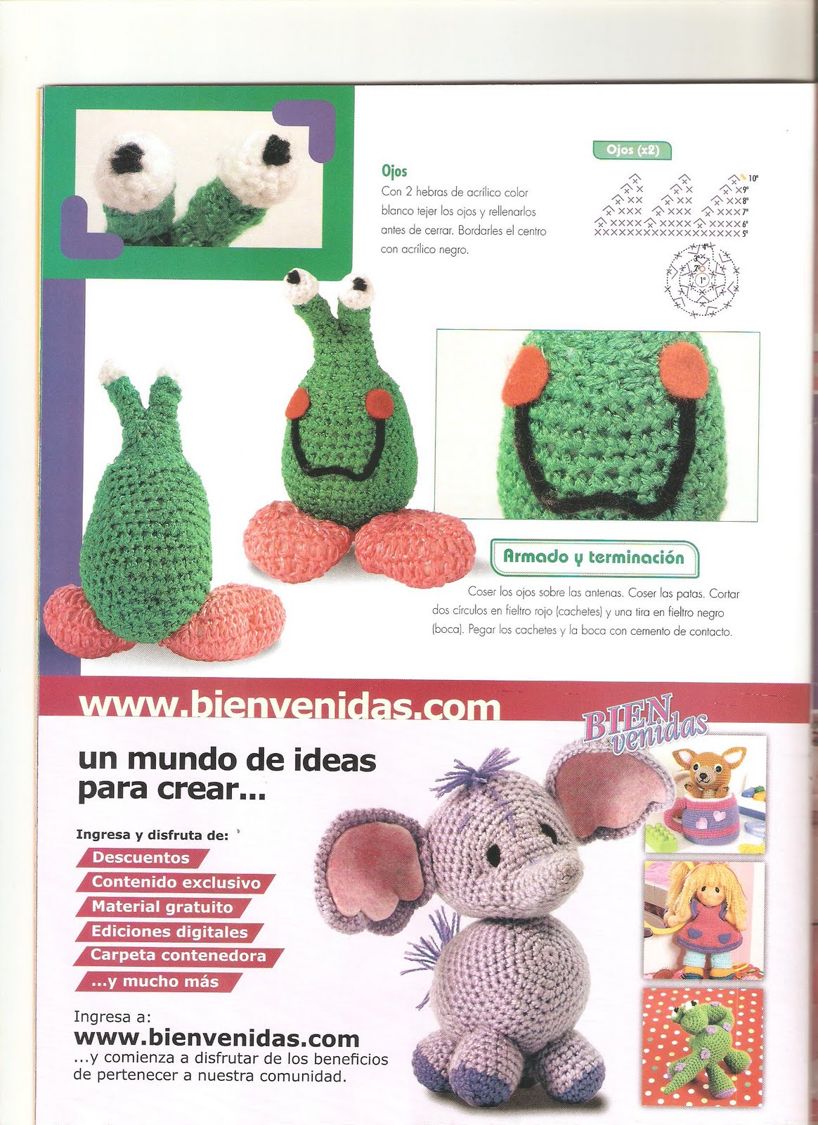 Monster antennas amigurumi pattern 1 (2)