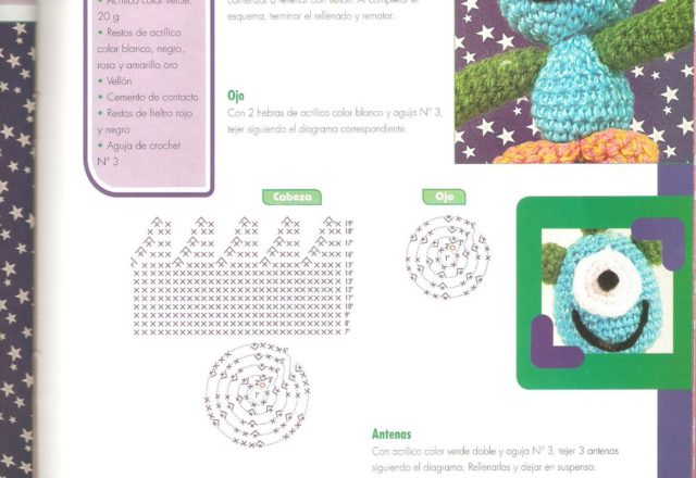 Monster with one eye amigurumi pattern 1 (1)