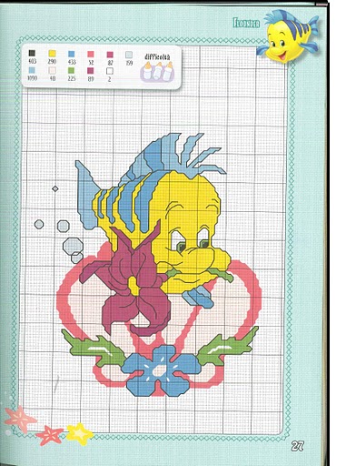 Nice Flounder free cross stitch patterns (3)