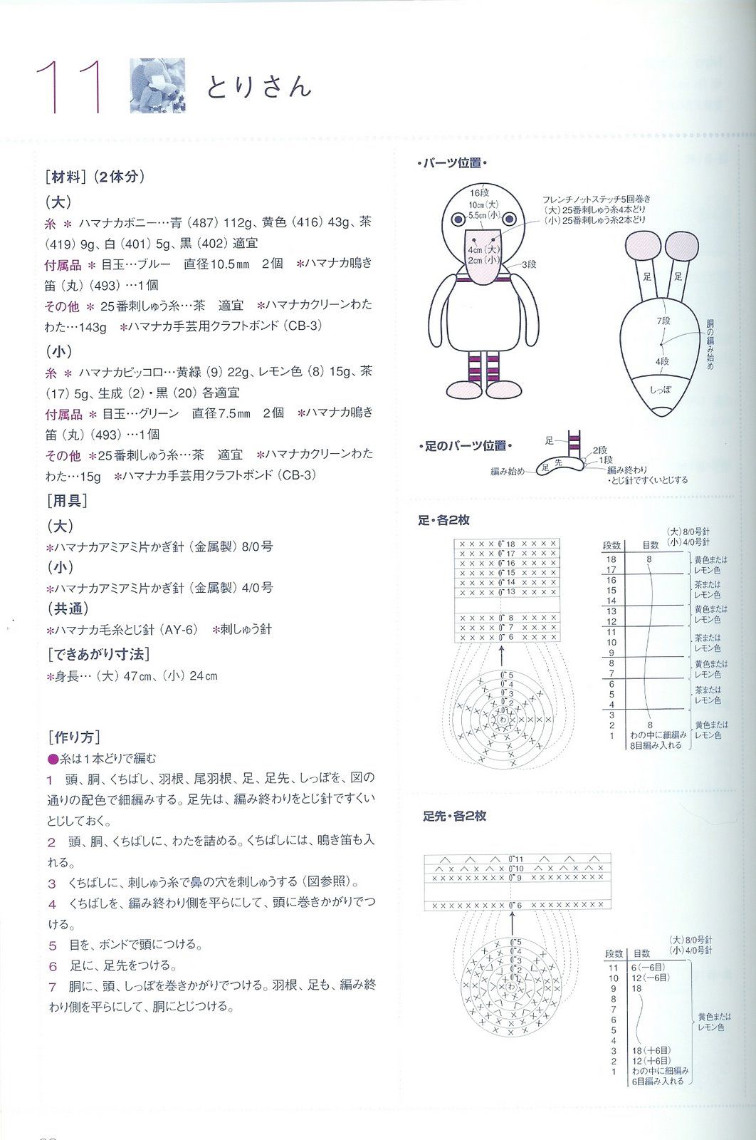 Nice ducks amigurumi pattern 1 (2)