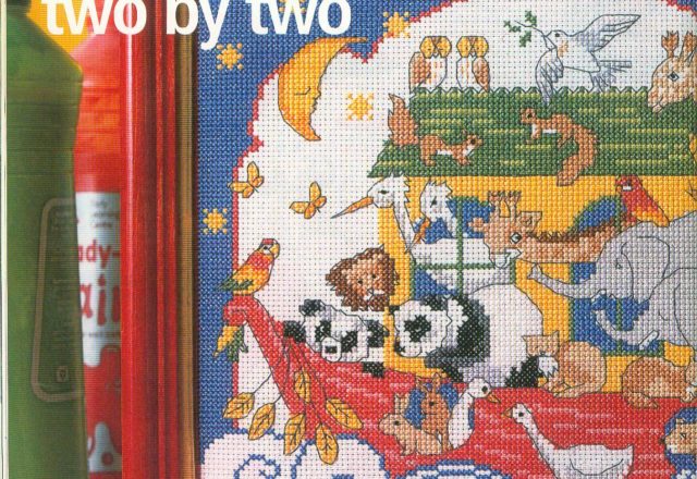 Noah’ s Ark cross stitch (1)