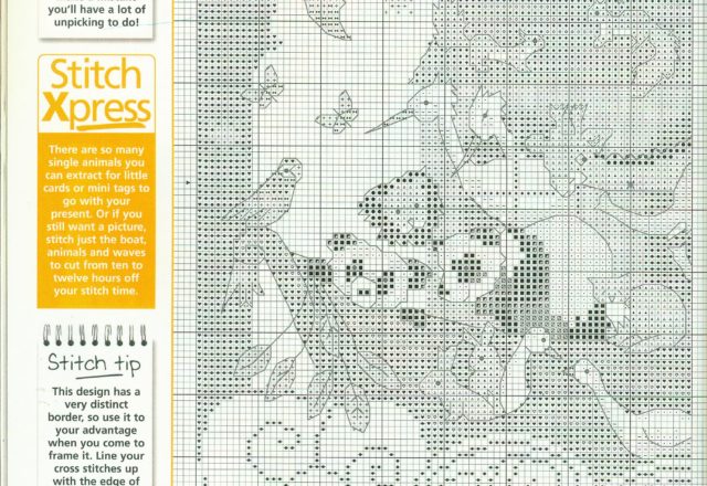 Noah’ s Ark cross stitch (3)