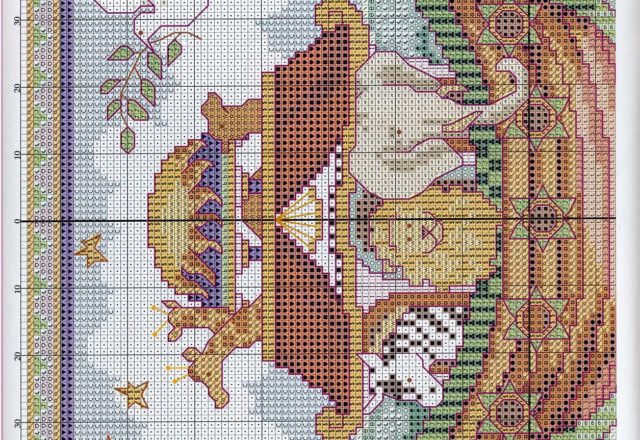 Noah’ s Ark cross stitch pattern (3)