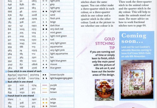 Noah’ s Ark cross stitch pattern (5)