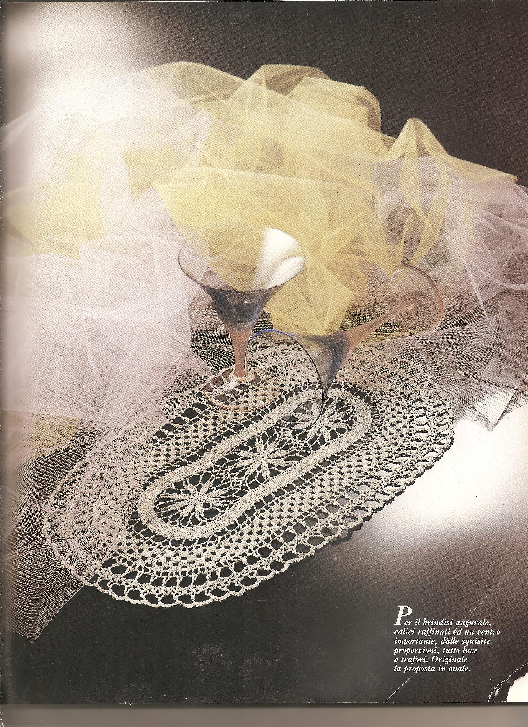 Oval crochet doily (1)