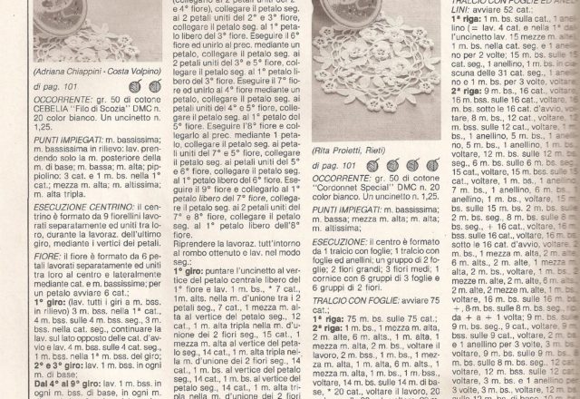 Oval doily flowers (2)