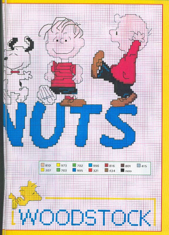 Peanuts cross stitch (2)