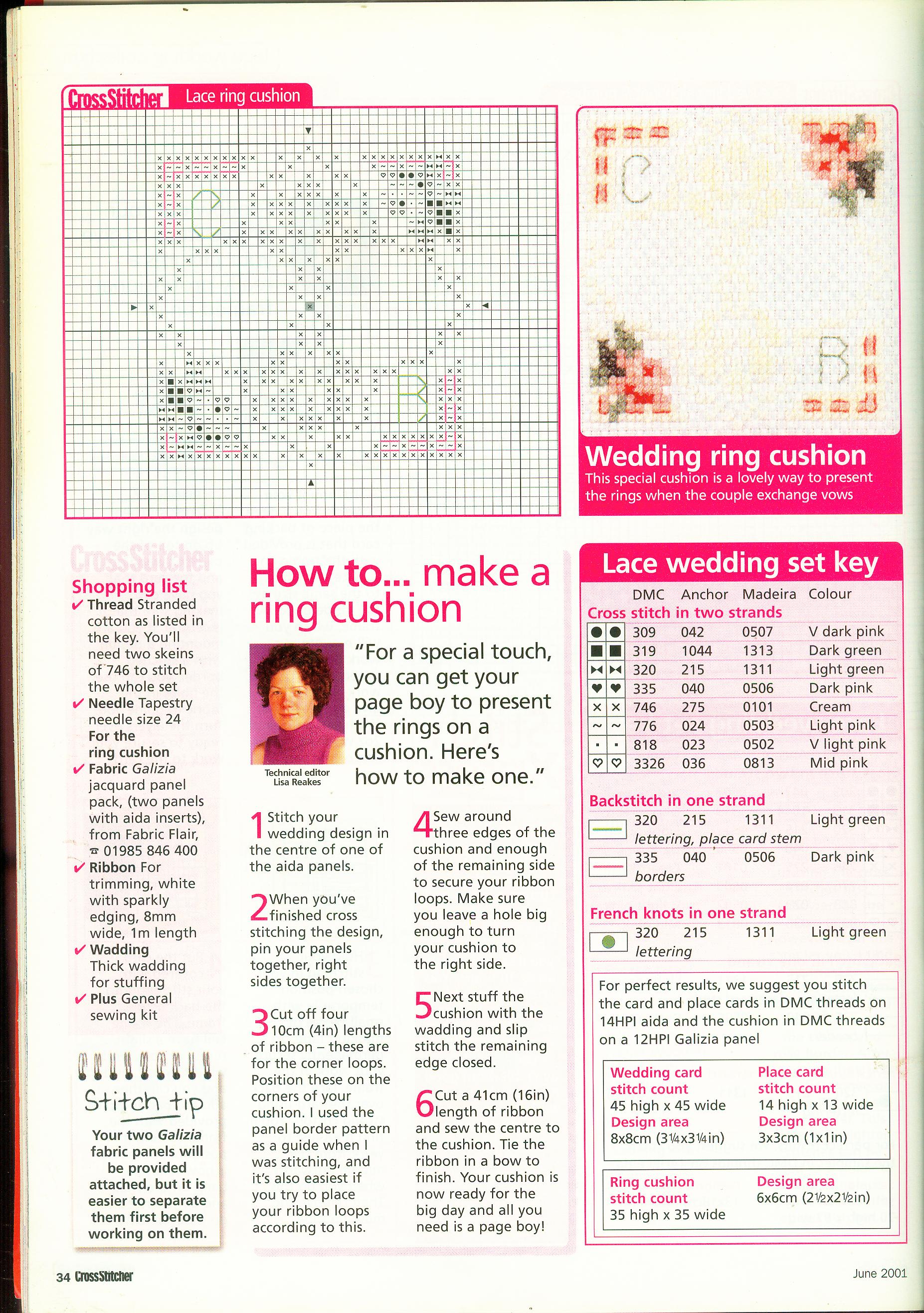 Picture for bride and groom cross stitch pattern(5)