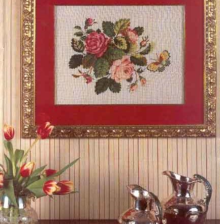 Picture of colorful roses cross stitch pattern (1)