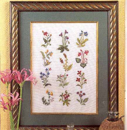 Picture of plants cross stitch patterns (1)